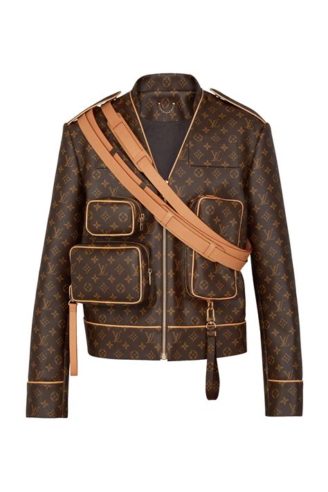 fake louis vuitton trench coat mens|louis vuitton monogram jacket men.